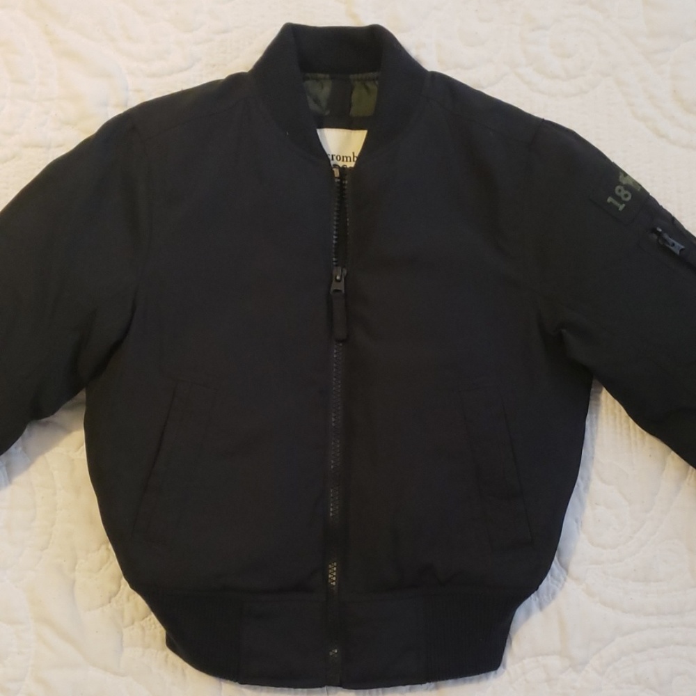 abercrombie kids bomber jacket